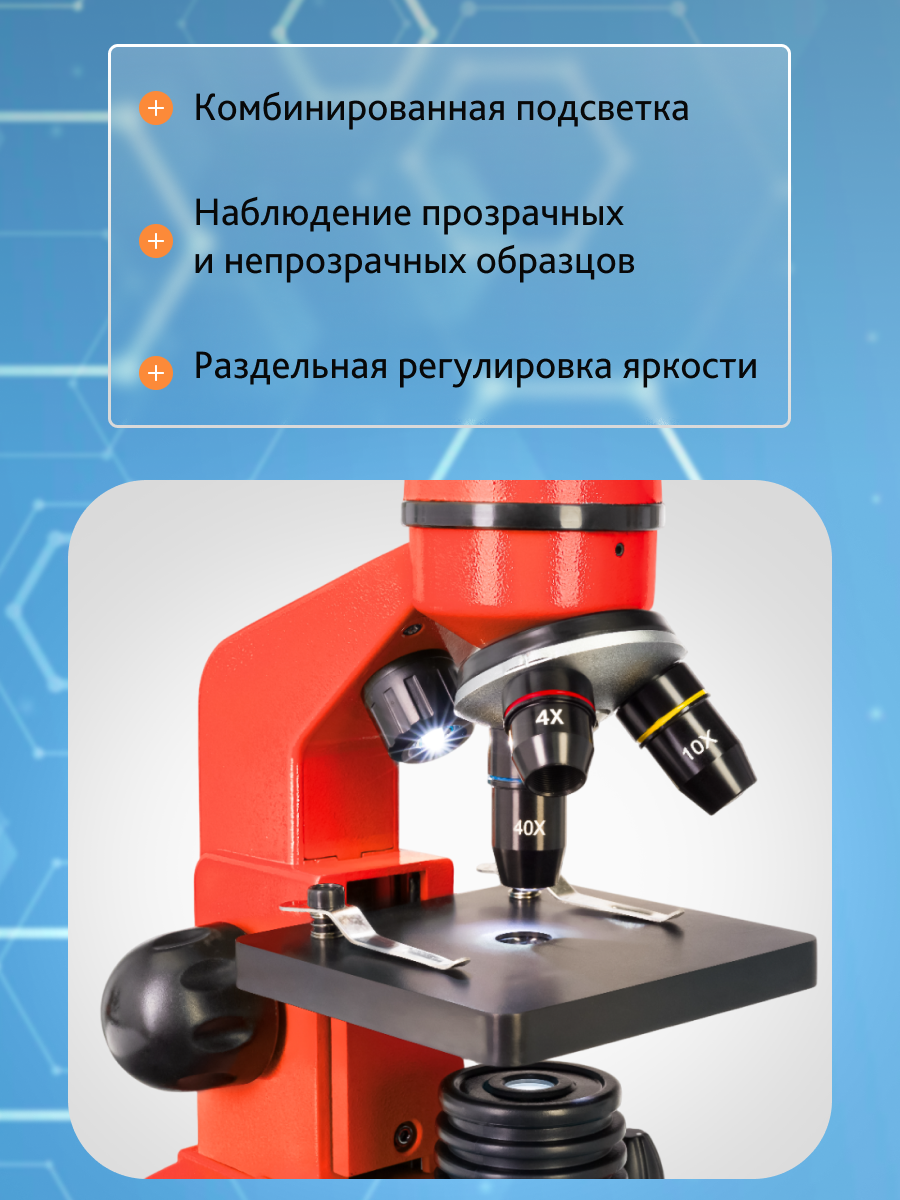 Микроскоп levenhuk rainbow 2l Микроскоп levenhuk rainbow 2l