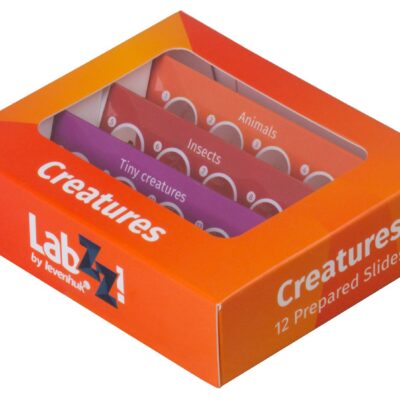 Комплект подготвени проби от живи същества levenhuk labzz c12