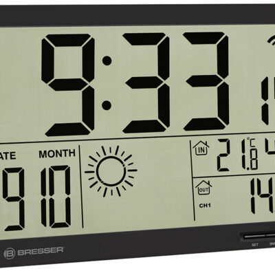 Стенен часовник bresser mytime jumbo lcd