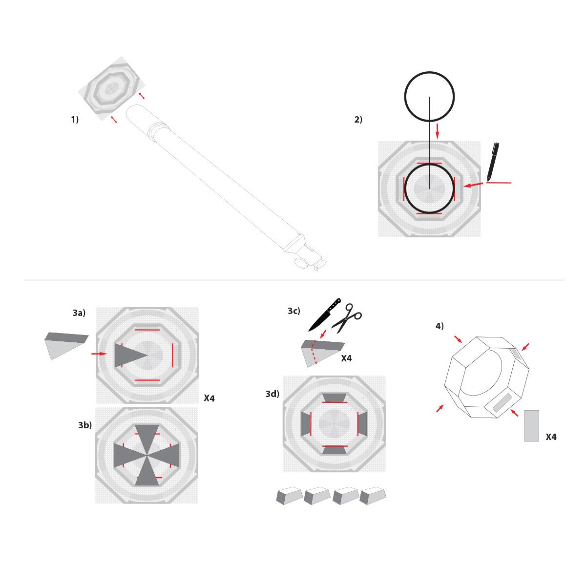 Соларен филтър explore scientific sun catcher за 110–130 mm телескопи