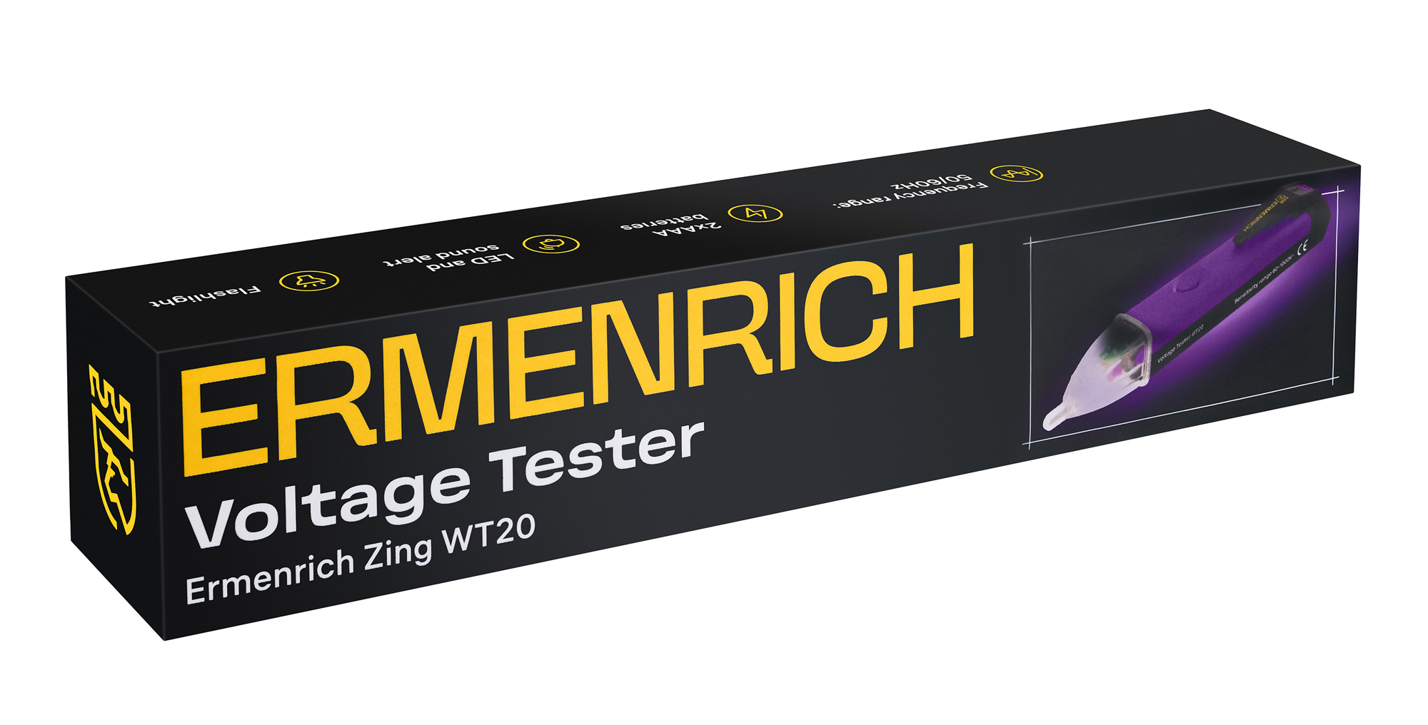 Тестер за напрежение ermenrich zing wt20 Тестер за напрежение ermenrich zing wt20