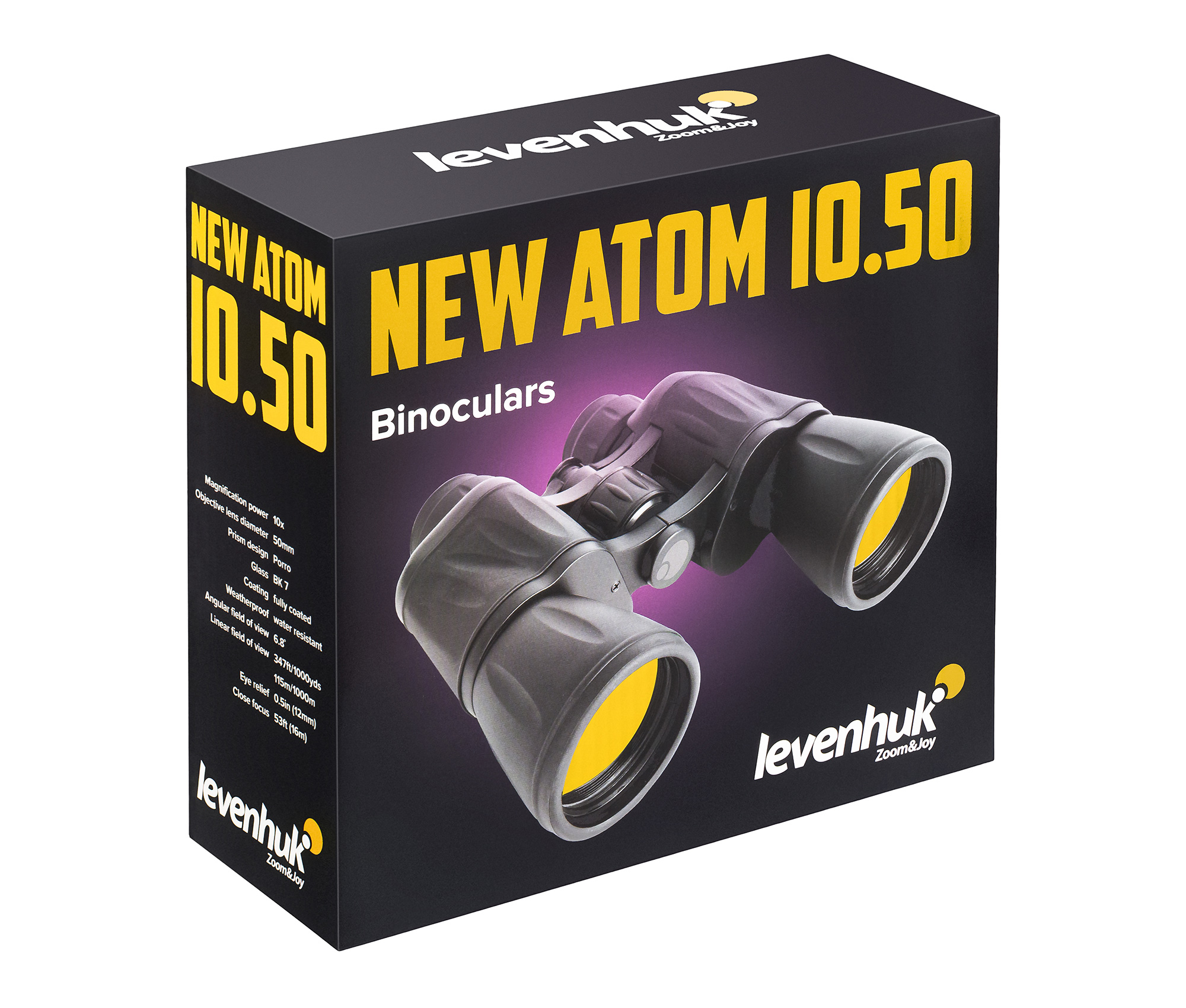 Бинокъл levenhuk new atom 10x50 Бинокъл levenhuk new atom 10x50