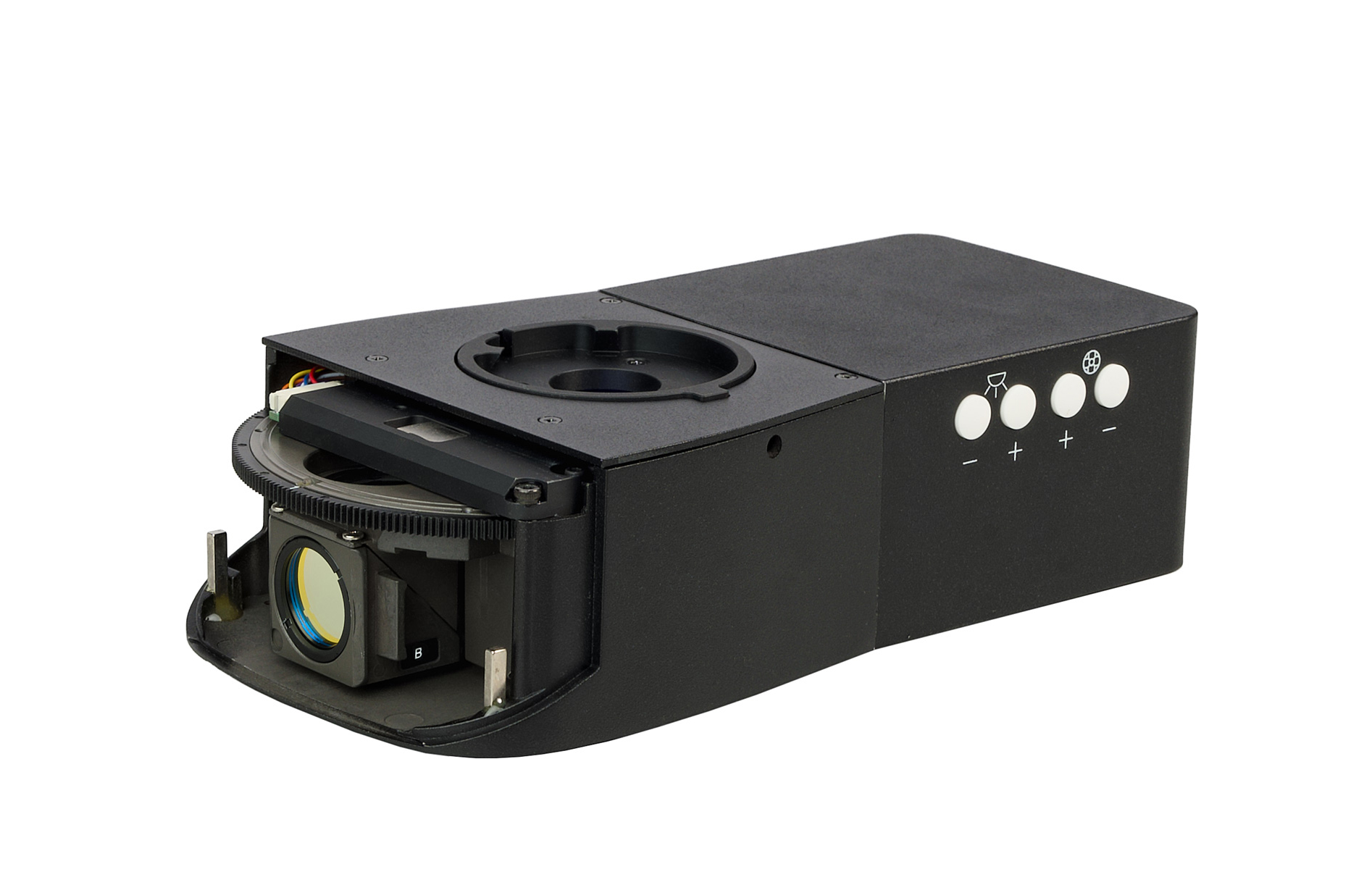 Епи флуоресцентна приставка magus epi fl04m led, флуоресцентни филтърни кубчета b/g/uv Епи флуоресцентна приставка magus epi fl04m led, флуоресцентни филтърни кубчета b/g/uv